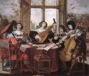 unknow artist the flowering of baroque music painting